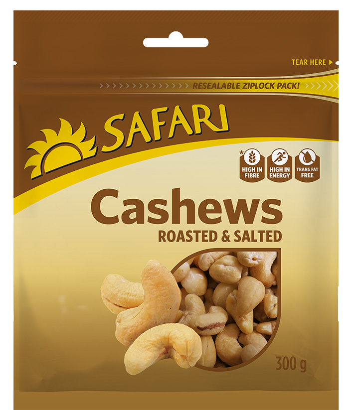 Cashews Roasted And Salted 300g