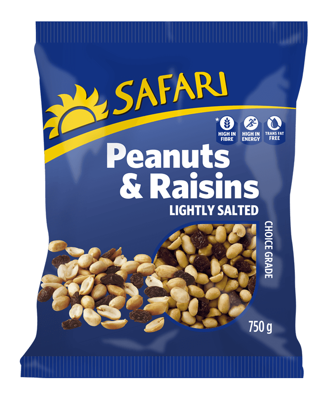 Peanuts & Raisins 750g